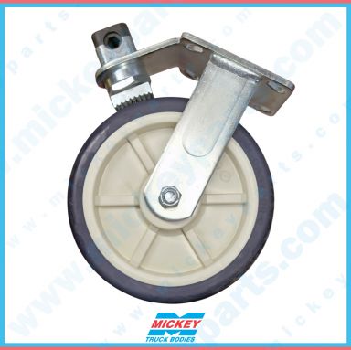 C469 Caster 8” x 2” Rigid Caster w/Brake